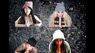 Four Girl Oral Grunge Federate